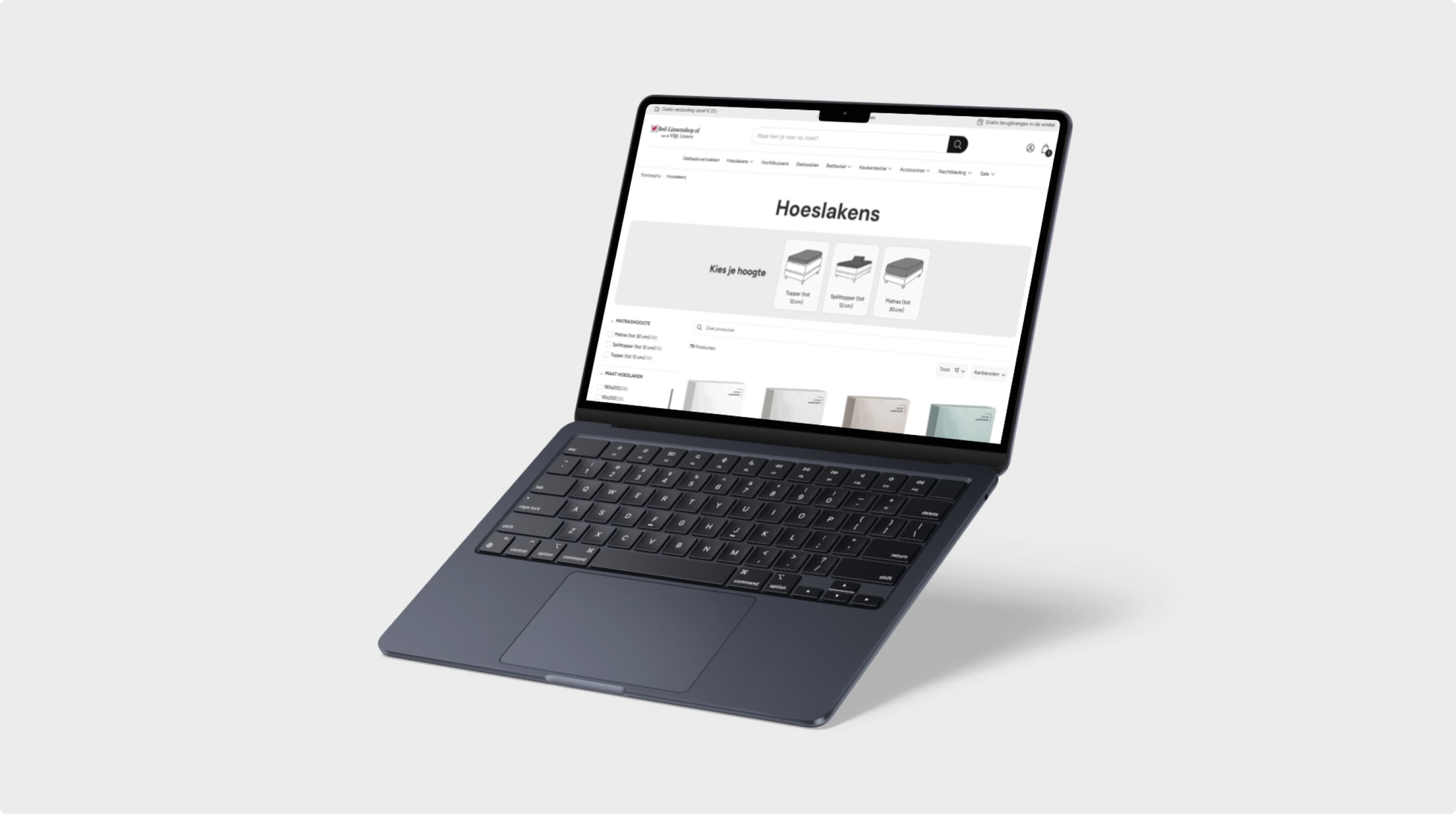 Webshop Bed Linnenshop